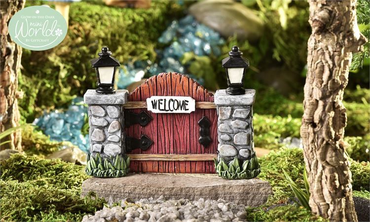 Glow-in-the-Dark Gate Design Figurine gc700367