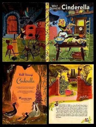 LBgb-24 Golden Book - Cinderella--Disney
