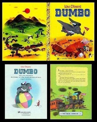 LBgb-26 Golden Book - Dumbo--Disney