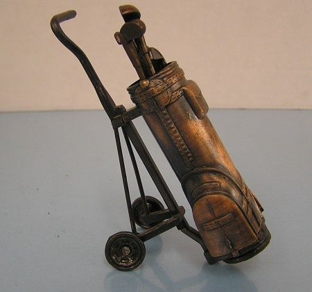 Golf Clubs and Cart mc06055