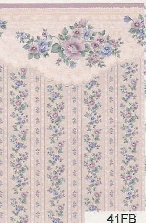 Floral Lace 41FB wal41fb