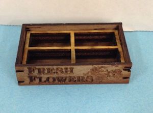 Flower Crate- Wooden NOVR013