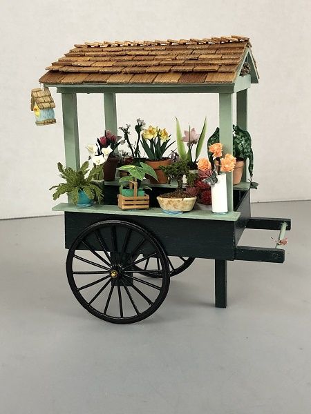 Flower Cart by Mildred Foust mf0060