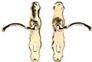 French Door (Lever) Handles, Brass, 1/pair cla05579