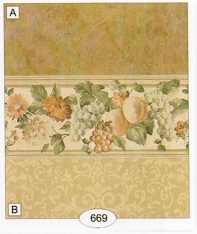 Fruit &amp; Flowers 669 wal669