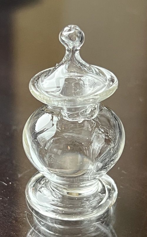 Glass Antique Style Large Apothecary Jar mc05751