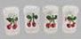 Glasses W/Cherry Design car1550