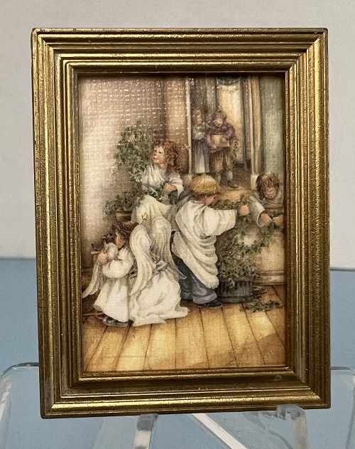 Gold Framed Print of Children MC031423