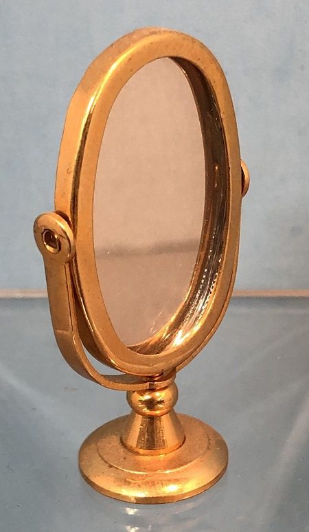 Gold Self Standing Mirror MC00015