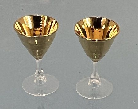 Gold Wine Glasses mc05302