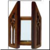 Gothic Style Mirror Triptych Cabinet bdn025