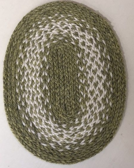 Green Braided Rug MC00745