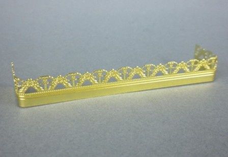 Fireplace Fender, Lightweight, Gold DA204