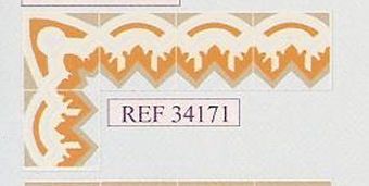 Floor Mosaic Border 1 Ref.34171
