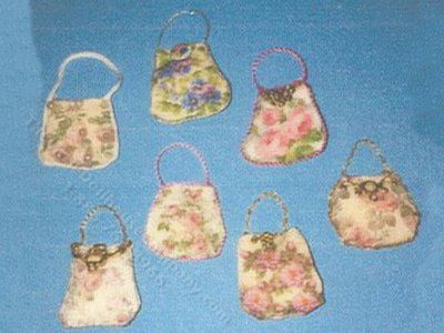 Floral Cloth Handbags DIY Kit dr540