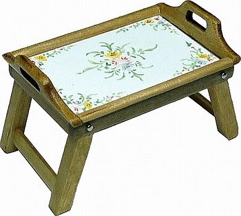 Floral Patterned Breakfast n Bed Tray h601