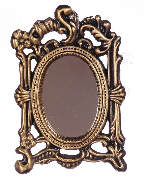 Floral Oval Mirror s8428