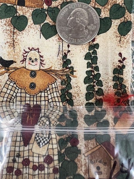 Garden Angel Fabric fab141