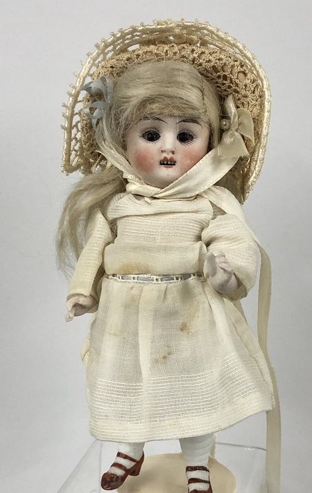 German All Bisque Girl Doll ra814727