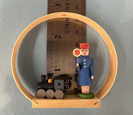 German Wooden Toy Train Director mc865