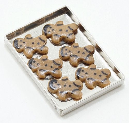 Gingerbread Man Cookies on a Sheet im65280