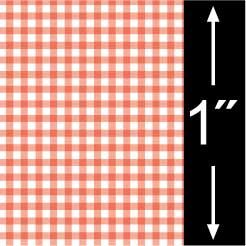 Gingham - Peach QGG103