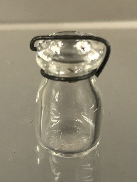 Glass Canning Jar 5/8" Tall g1074