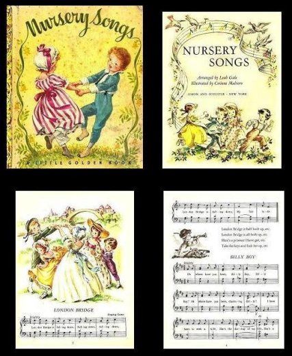 LBgb-14 Golden Book - Nursery Songs