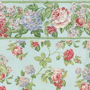Floral Bounty Blue - Floral WAL0769A