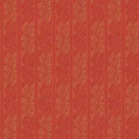 Floral Bounty Brown - Stripe NO BORDER WAL0771B_NB