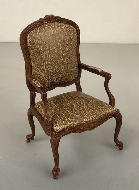 French Chair with Leather BES3596NWN