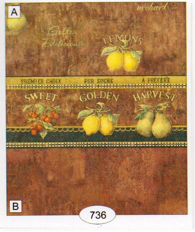 Fruit Labels 736 wal736