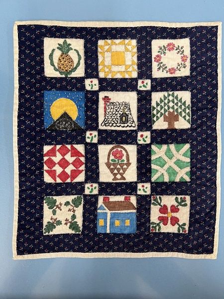 Full Size Sampler Quilt by Barbara Riordon mc05592