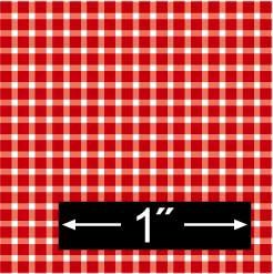 Gingham - Red BPHGG102