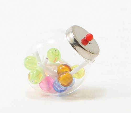 Glass Lollipop Jar cb069