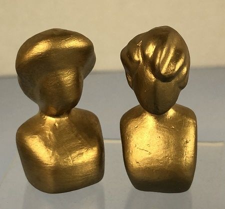 Gold Bust Set of 2 mc05220