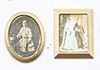 Gold Framed Sepia Photos, 2/Pc cb39b
