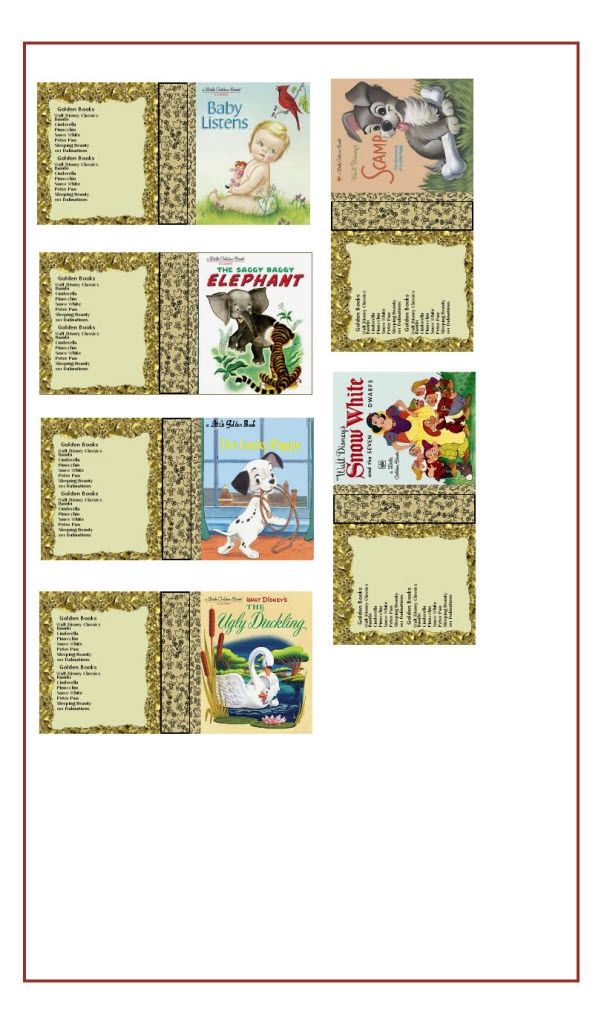Golden Book Kit bb104