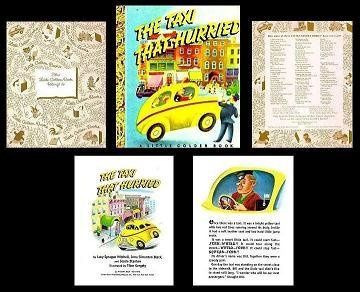 LBgb-19 Golden Book  - The Taxi That Hurried