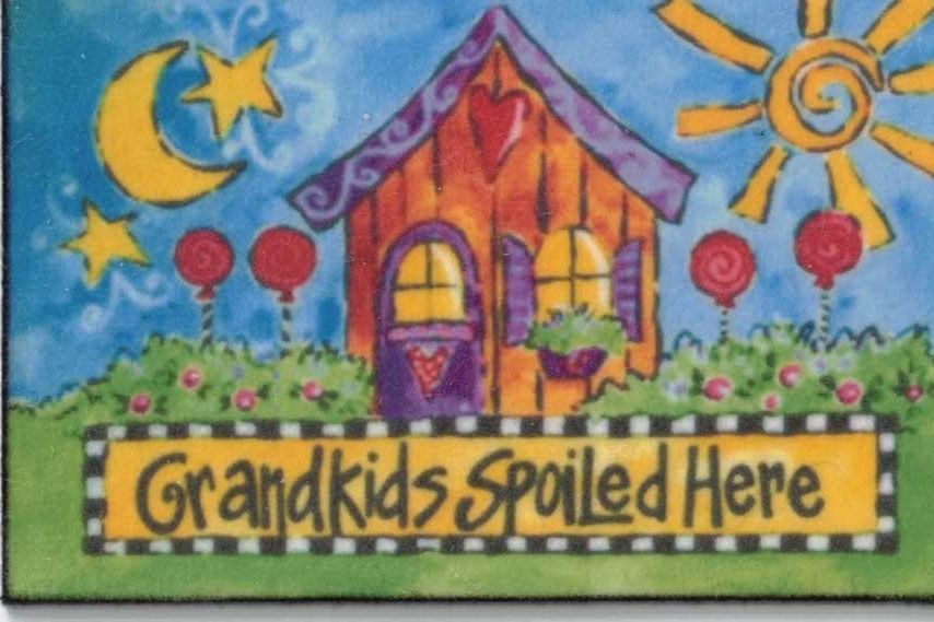 Grandkids Spoiled Here Welcome Mat MC031558