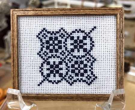 Framed Cross Stitch work mrb5391