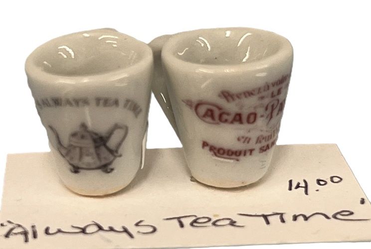 French Coffee Mugs (Always Tea Time) ttmt402