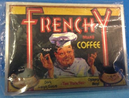 Frenchy Coffee Metal Sign tml000