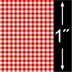 Gingham - Red QGG102