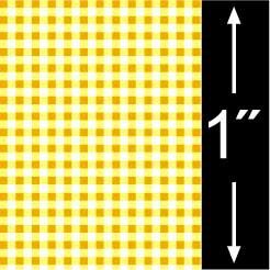 Gingham - Yellow QGG105