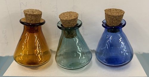 Glass Bottles with Corks mc879x