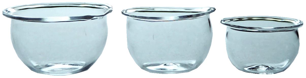 Glass Stacking Bowls (3) HB116