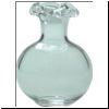 Glass vase with fluted neck bdhb432