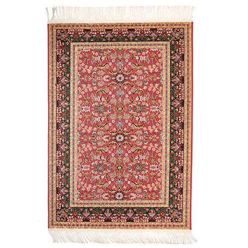 Gold and Coral Turkish Rug g6828