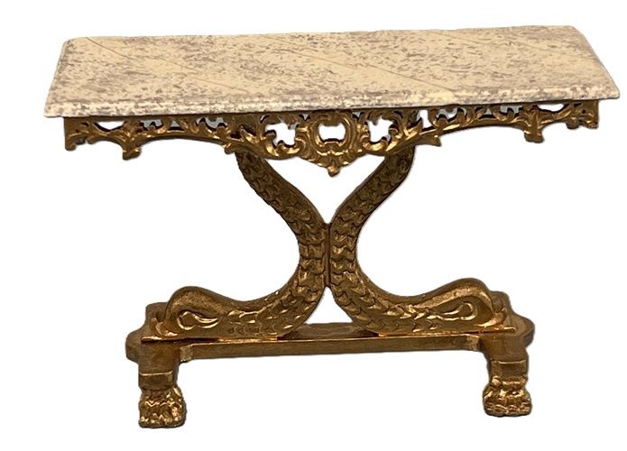 Gold Dolphin Table mc1070x
